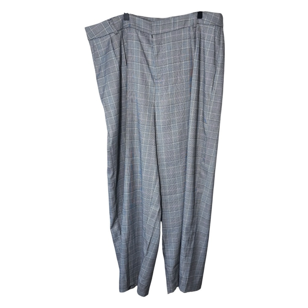 Eloquii Plaid Wide Leg Trouser Pants Size 18 NWT Brand New